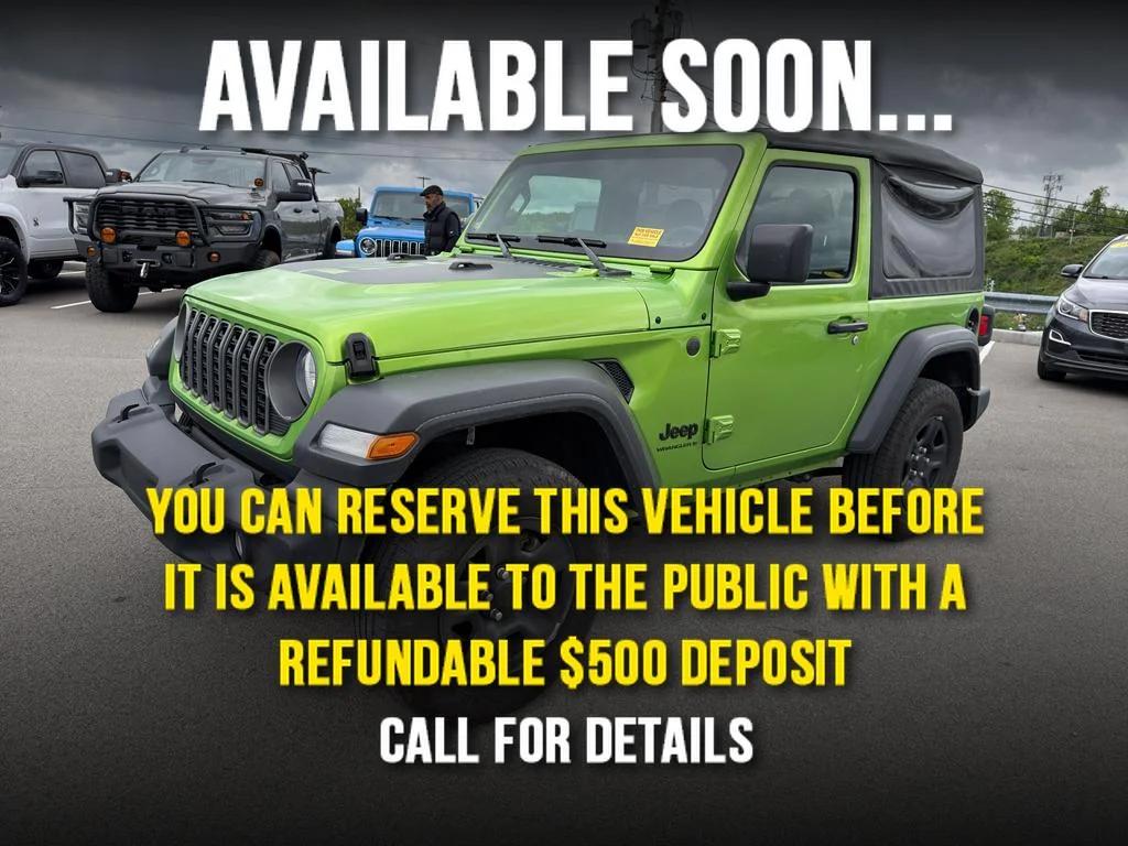 jeep wrangler 2-door 2025 1C4PJXAN0SW554959 image jeep wrangler 2-door 2025 1C4PJXAN0SW554959 image